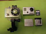GoPro Hero 3 Action Camera - Silver Untested Sold As Is-see Pics,Read