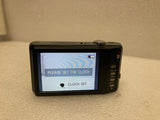 Panasonic Lumix DMC-FH20 Black Digital Camera { WORKS } BAD SCREEN