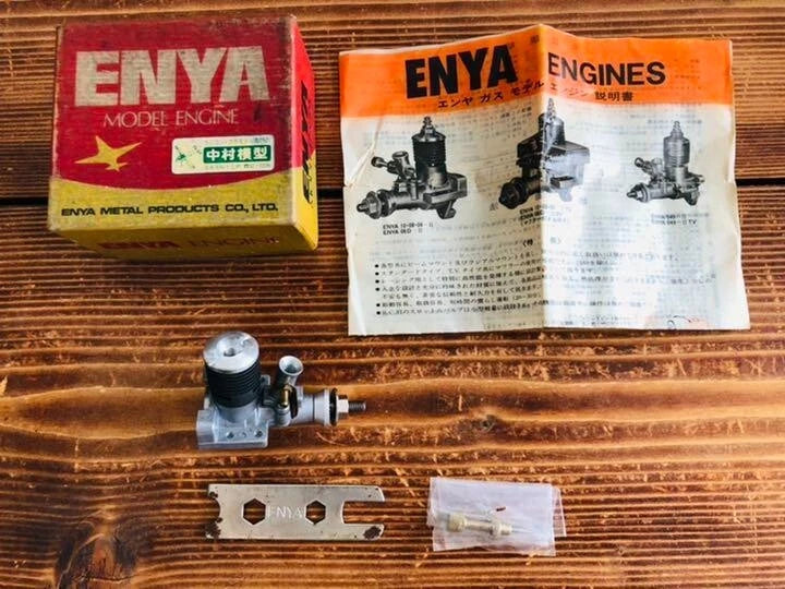Enya 06-Ii Throttle Plane Model Engine Stroke Radio Control Hobby VTG JPN