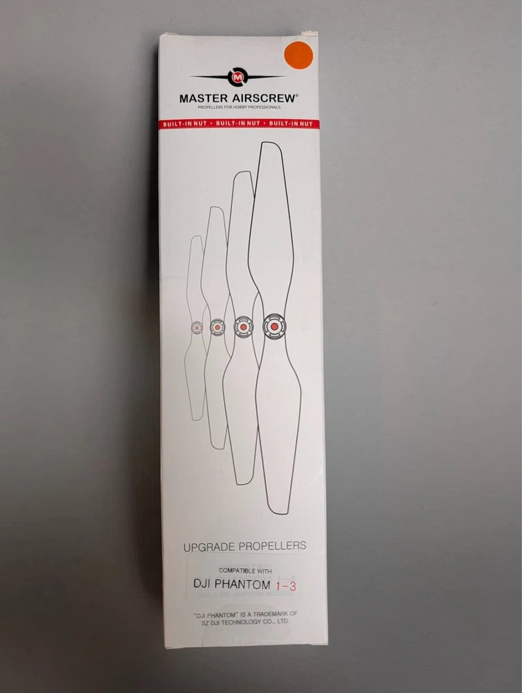Master Airscrew Upgrade Propellers DJI Phantom 1-3 Black 4 Pack Shelf Wear