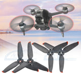 2Pairs Carbon Fiber Propellers Blade For DJI FPV Drone Quiet Quick Release Props