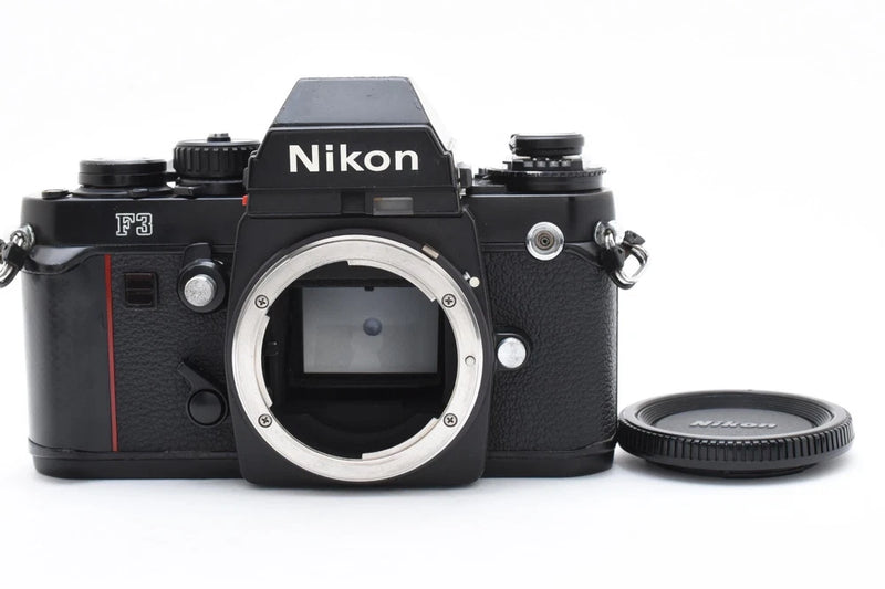Nikon F3 Eye level Body 35mm Camera Black Body Only From Japan [ Near MINT ]