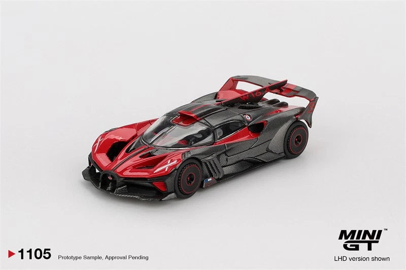 MINI GT 1:64 Bolide Red/Blister packaging Diecast Model Car