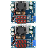2PCS DC9-50V 15A Adjustable Step-down Module Solar MPPT Buck Charging Regulator