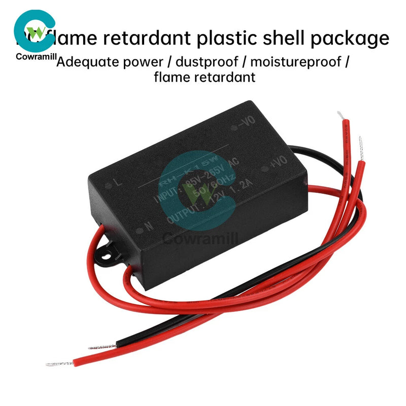 15W AC/DC to DC Step-Down Buck Module DC12V 24V Output Switch Power Transformer