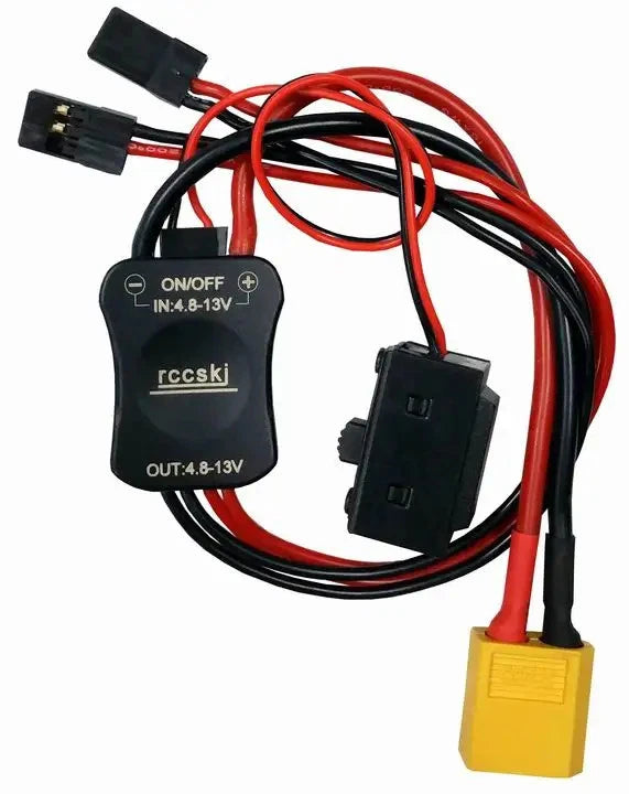 60A High Current Electronic Switch for RC Drone LiPo Battery 2-8S