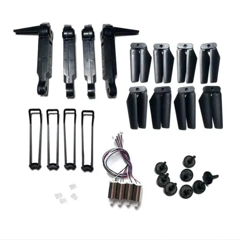 LS-XT8 Quadcopter Parts Engines Gear Propeller Blade XT8 rc drone Arm shell kit