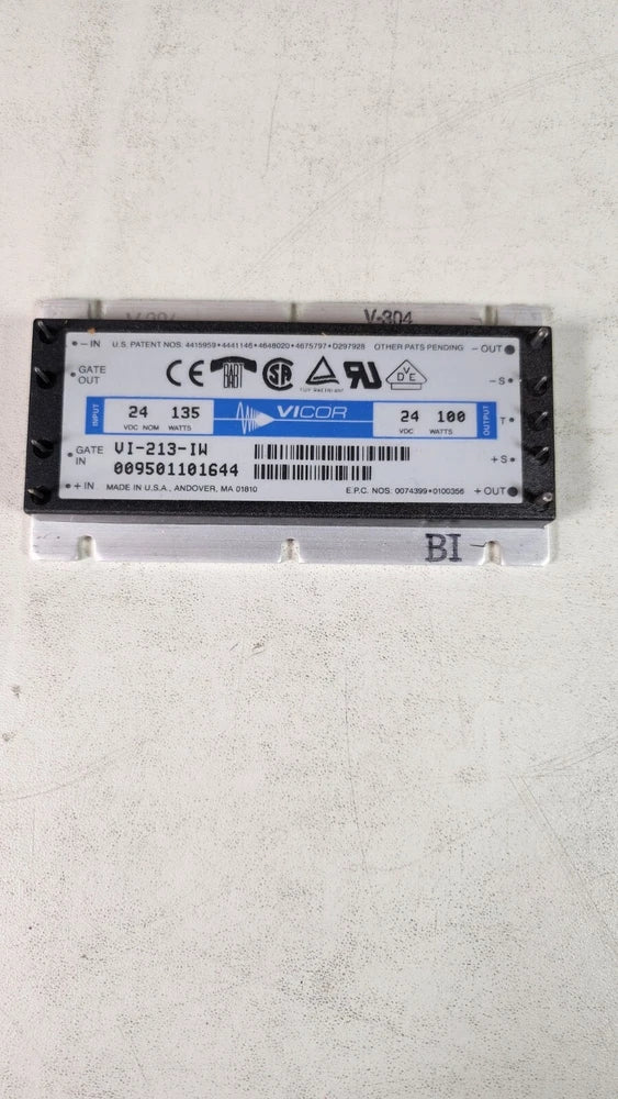 (1 NEW) Vicor VI-213-IW DC-DC Converter INPUT 24VDC 135W OUTPUT 24VDC 100W