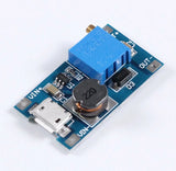 MT3608 MICRO USB DC-DC Voltage Step Up Adjustable Boost Converter Module 2A 2-24