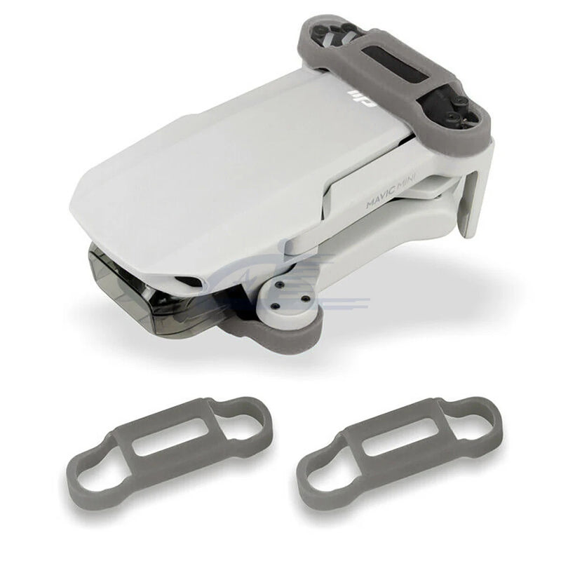 2pcs Gray Soft Silicone Stabilizer Propeller Blade Fix Holder For DJI Mini 2 SE