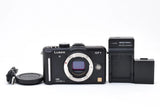 Panasonic Lumix DMC-GF1 Camera Black 1450 Shutter Count with Charger Used