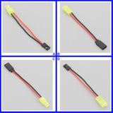 Mini-tamiya to JR Futaba 20AWG 4inch Cable Adapter For RC LiPo Battery FPV Truck