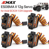 Emax ES08MA II Servo Motor 12g 15T Metal Gear Analog for RC Car Axial SCX24