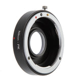 Nikon F Lens to Pentax K PK Mount Camera Adapter Glass Focus Infinity KS1 KS2 K3