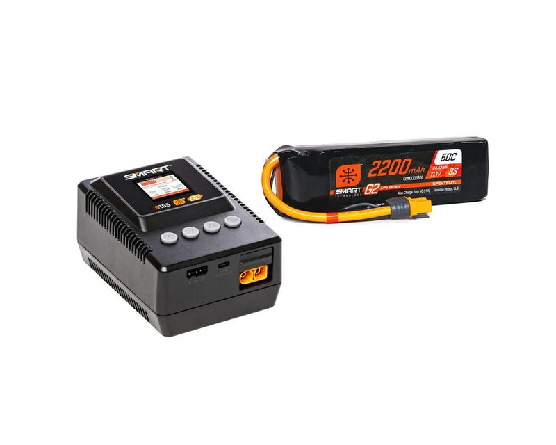 Spektrum RC Smart G2 PowerStage Air Bundle w/3S Smart 50C LiPo Battery (2200mAh) Battery