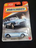 2026 Matchbox 22/125 1958 CHEVROLET CORVETTE Blue New Model Near Mint