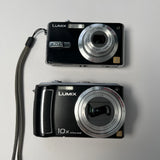 Panasonic Lumix DMC-TZ5 & DMC-FX7 FOR Parts Or Repair As-is