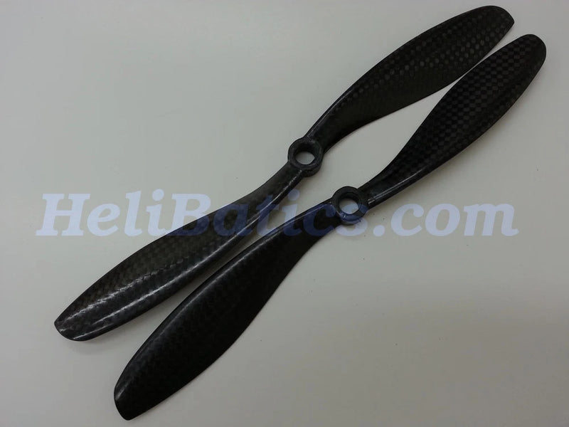 2 Pairs 8x4.5 DJI 8MM hole Carbon fiber CW/CCW propeller for DJI PHANTOM #13