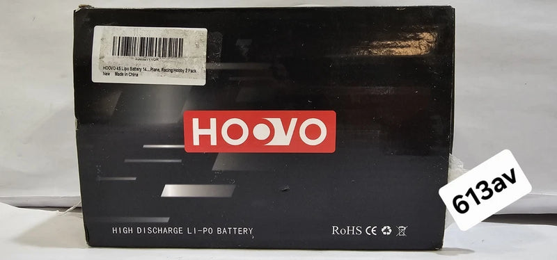 Hoovo 3S 11.1V 5500 mAh High Discharge Li-Po Battery - 2 Pack Battery