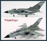 1/72 scale military jet model with Luftwaffe camo paint and missile details