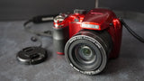 Fujifilm FinePix S4300 14.0MP Digital Camera - Red