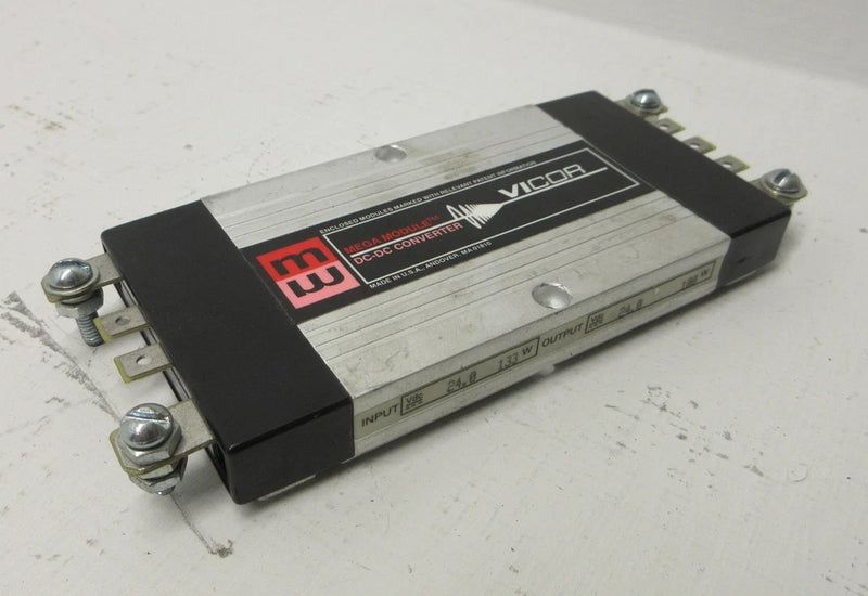 Vicor Mega Module VI-LW3-CW DC-DC Converter (INPUT: 24VDC 133W OUT: 24VDC 100W)