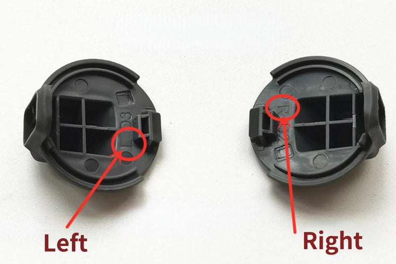 DJI Mavic 2 rear arm motor cover pair, left and right dark gray round caps