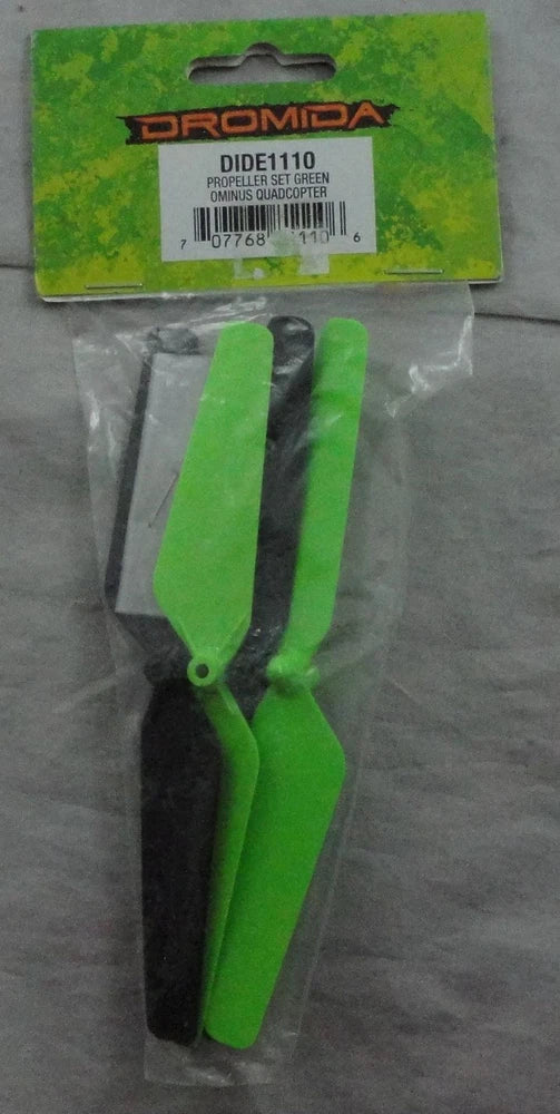 Dromida Ominus Drone Quadcopter 5.5" Green/Black Propeller Set DIDE1110