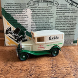 Lledo Exide Car Battery Ford Model Panel Van Brooklands Battery