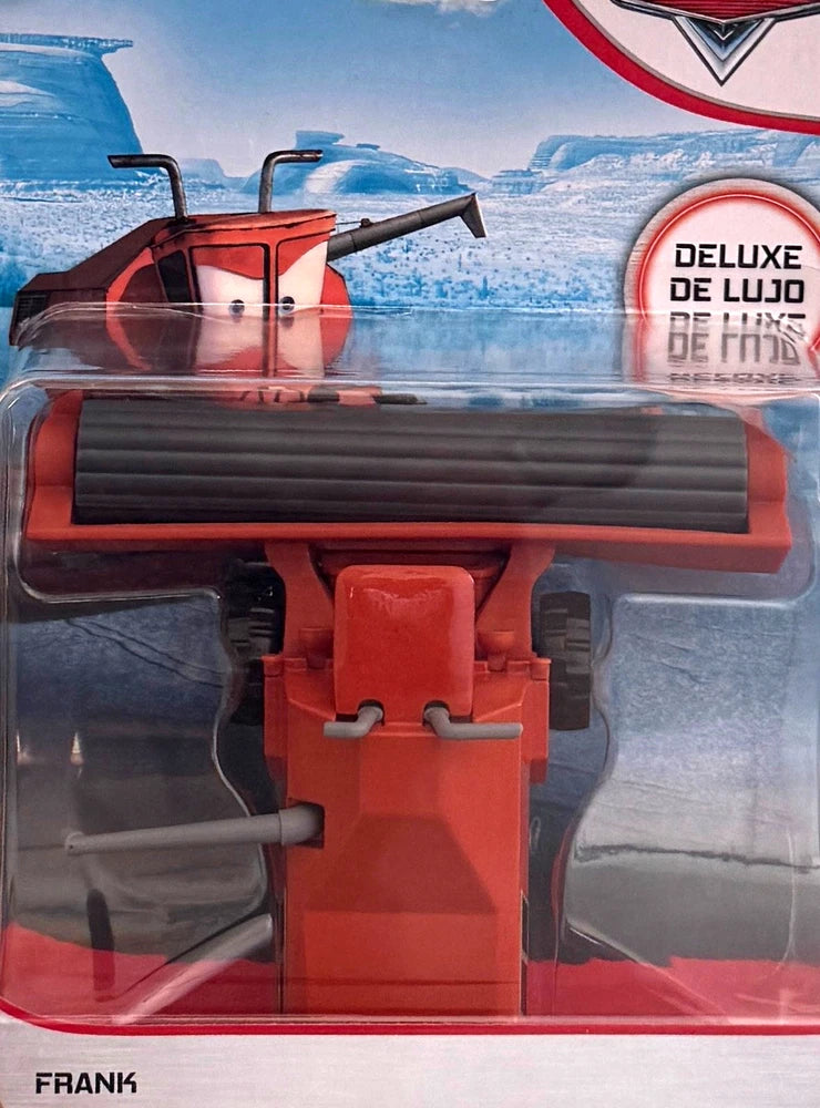 DISNEY PIXAR CARS "FRANK" THE COMBINE, DELUXE MODEL, NEW IN PACKAGE, SHIP WW