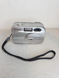 Fujifilm Digital Camera FinePix 2600 Zoom 2.0MP Silver. No Memory Card. See DISC