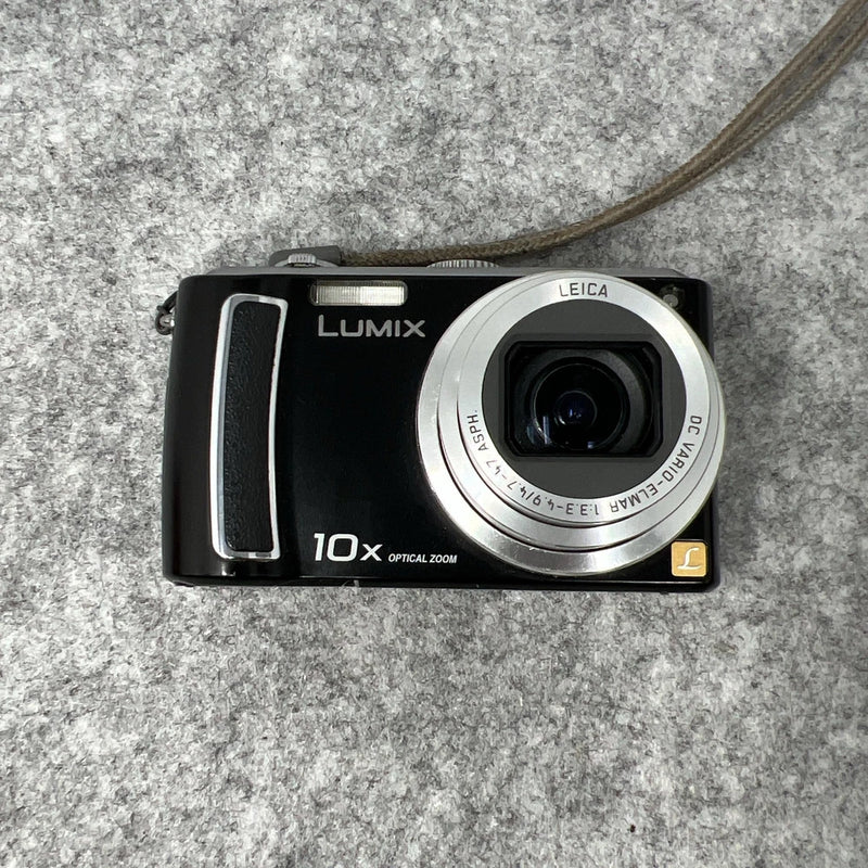 Panasonic Lumix DMC-TZ5 Camera 9.1MP Black 10X Zoom SD Slot Faulty Parts Repair