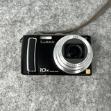Panasonic Lumix DMC-TZ5 Camera 9.1MP Black 10X Zoom SD Slot Faulty Parts Repair