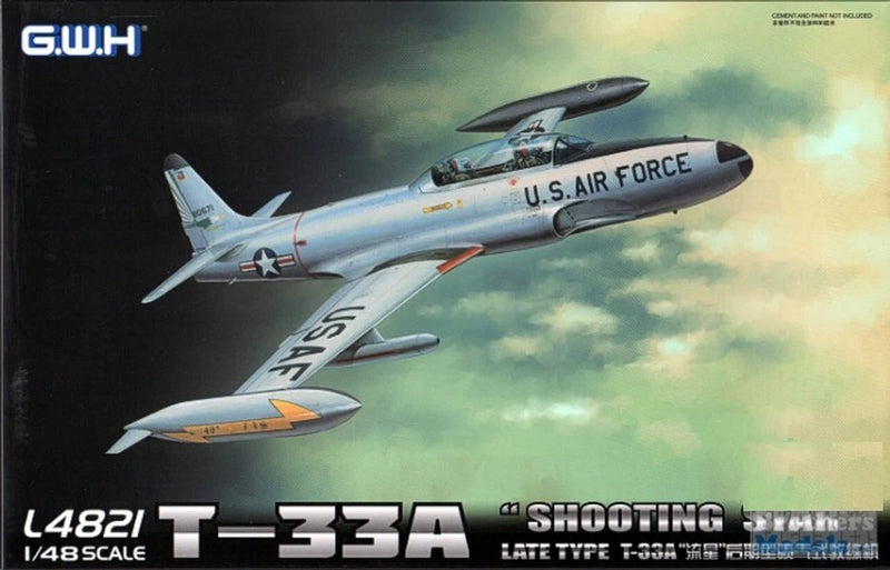 Great Wall Hobby 1/48 T-33A Shooting Star Late Version  #L4821 #4821 ??USA??