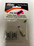 HiTec 6677244 72.670/CH44/72mhz Dual Conversion Receiver X-tal Converter