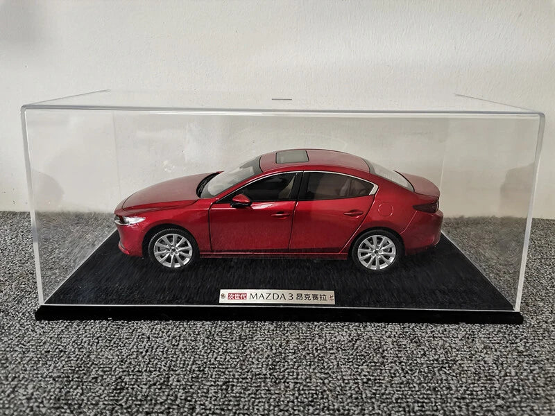 1/18 Mazda Axela 3 M3 Diecast Model Car Toys Hobby Gifts Collection Display Red