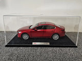 1/18 Mazda Axela 3 M3 Diecast Model Car Toys Hobby Gifts Collection Display Red
