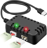 2-in-1 USB Balance Charger Cable 1A w/ XH-3P Connector for 2S 7.4V LiPo Battery