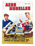 JULY 1960 - AERO MODELLER VINTAGE AIRCRAFT HOBBY MAGAZINE SPECIAL RC RACER