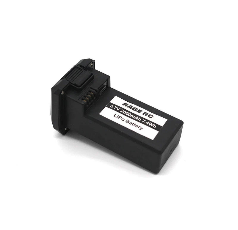 Rage RC [RGR4557] 3.7V 1S 2000mAh Lipo Battery with Case for Stinger 3.0 (Drone) Battery
