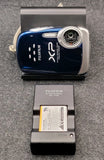 Fujifilm FinePix XP10SE 12MP Waterproof Digital Camera Blue W/ Battery & Charger