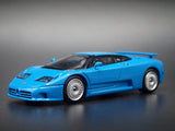 1991-1995 BUGATTI EB110 GT SUPER CAR BLUE 1:64 SCALEDIORAMA DIECAST MODEL CAR