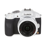 Panasonic Lumix DMC-G6 White Camera + PZ 14-42mm Lens, Box & Accessories