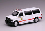 ED 1:64 596 Chicago Fire E350 Super Duty Wagon Van Model Diecast Collect Car