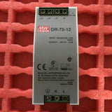 1PCS New Mean Well DR-75-12 12V 6.3A Switch Power Supply Free Shipping#QW