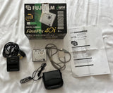 Fujifilm FinePix 40i Silver Digital Camera + Accessories