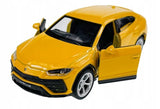 Lamborghini Urus Luxury Italian Car Model Diecast Yellow 1:34-1:39 Scale Welly