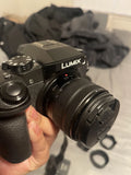 Panasonic - LUMIX G7 Mirrorless 4K Photo Digital Camera Body with 14-42mm