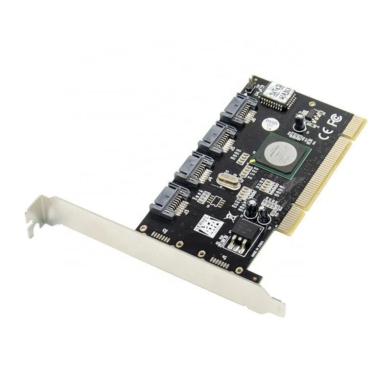 PCI to 4 Port SATA Serial ATA RAID Converter Controller I/O Card sil3124 chipset