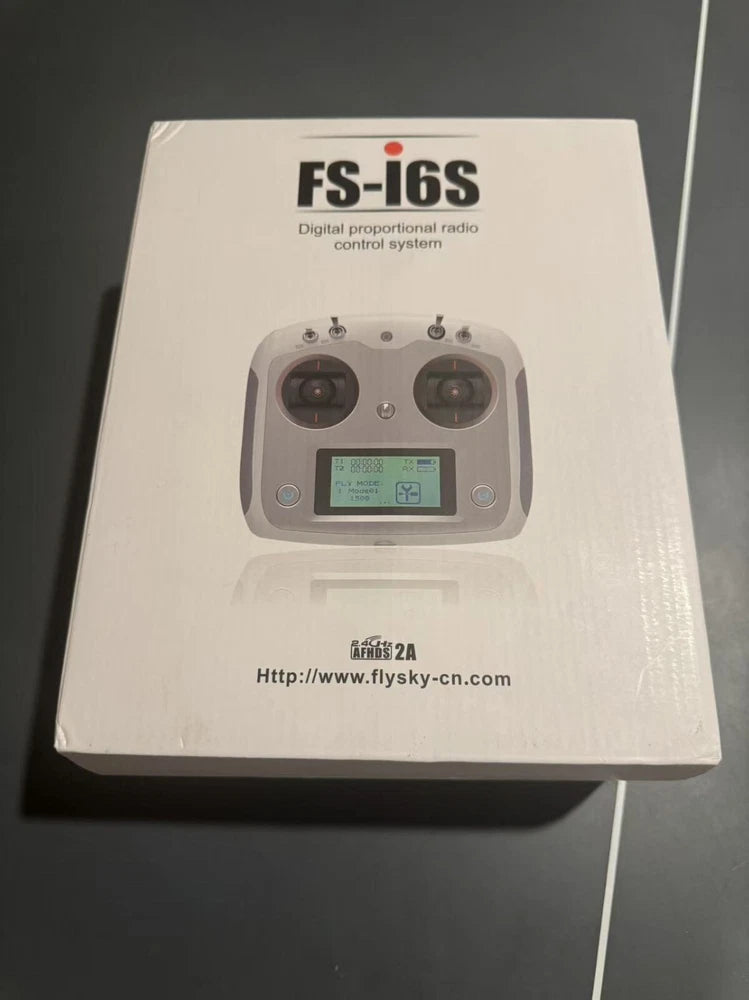 BODAJING FS-I6S 10ch 2.4G AFHDS 2ARC Transmitter Control w/ FS-iA6B Receiver NEW